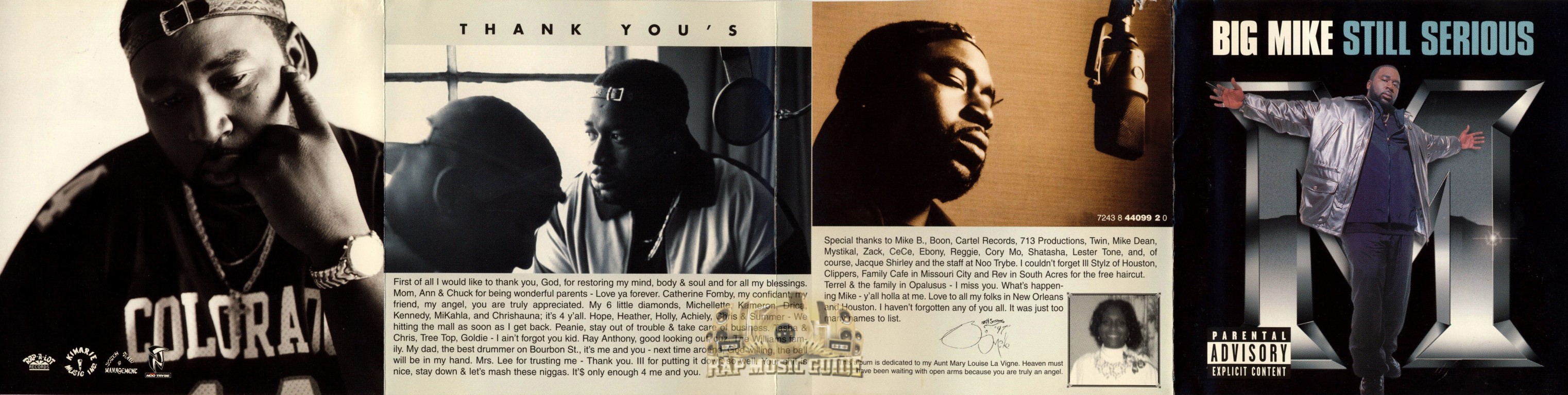 Big Mike Still Serious CD Rap Music Guide